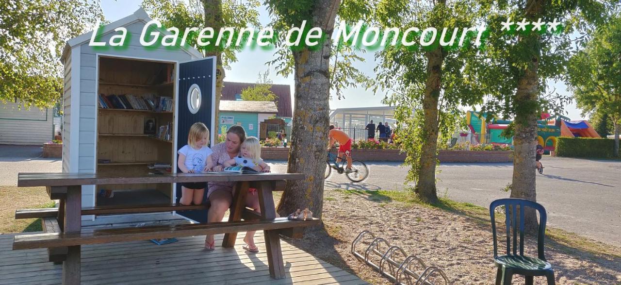 Camping La Garenne De Moncourt Рю Екстериор снимка